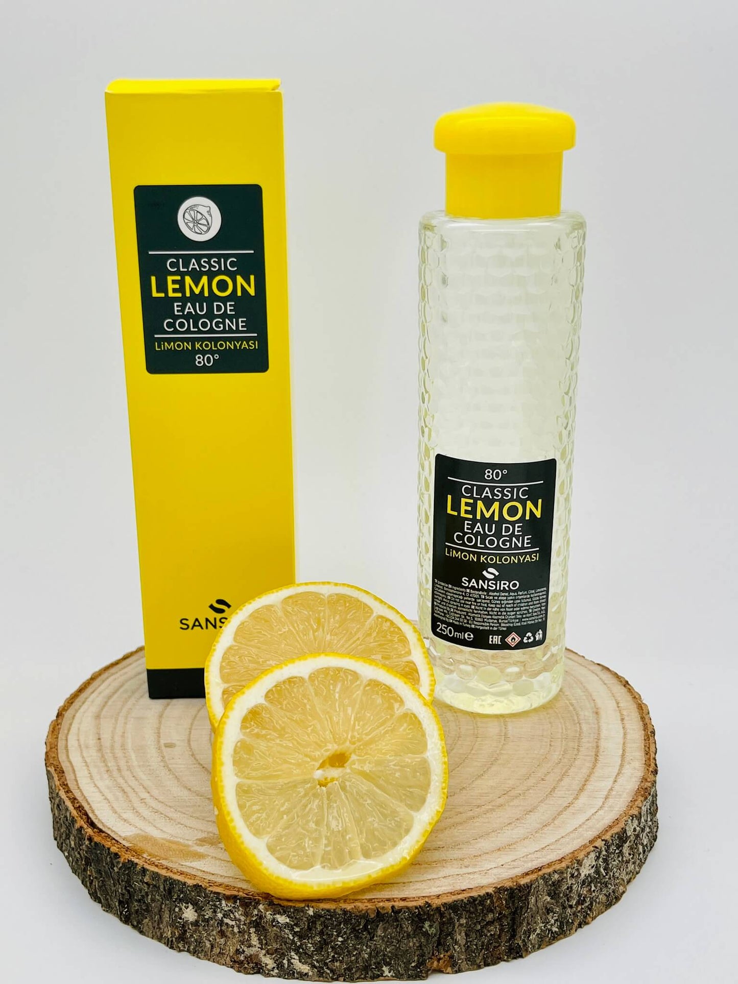 Lemon Cologne 80° 250ml.